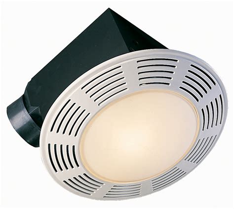 Popular bathroom exhaust fan with heater reviews 2020. Air King Ltd Deluxe Round Exhaust Fan w/Light and ...