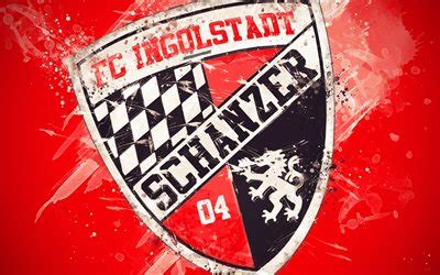 Archive with logo in vector formats.cdr,.ai and.eps (130 kb). Scarica sfondi FC Ingolstadt 04, 4k, arte pittura, logo ...