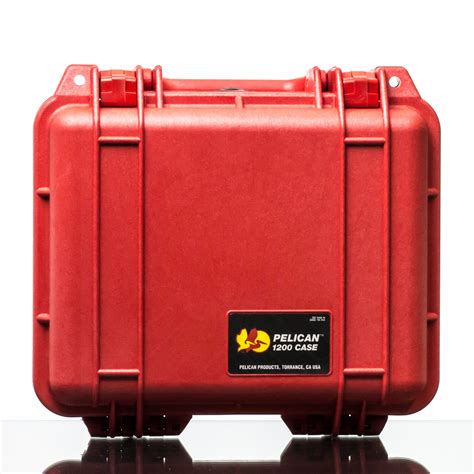 Pelican 1200 Case Red At Nvs Glassworks