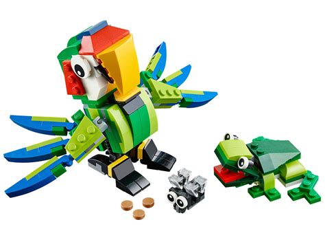 Rainforest Animals 31031 Creator 3 In 1 Buy Online At The Official