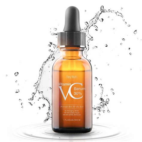 It enhances the immunity system and produces collagen which helps prevent wrinkles and keep the skin looking young. 30% Vitamin C Serum for Face,Hyaluronic Acid & Vitamin E ...