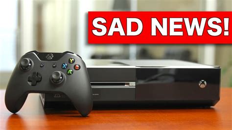 Sad News For Xbox Consoles Youtube