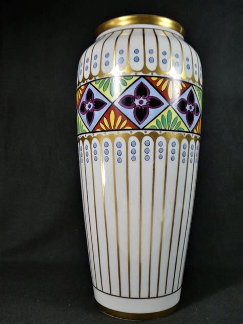 limoges pl art deco porcelain ornamental vase catawiki