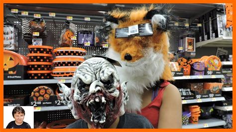 Maybe you would like to learn more about one of these? Scary Halloween costumes haul at Walmart make-up kit Mask ...