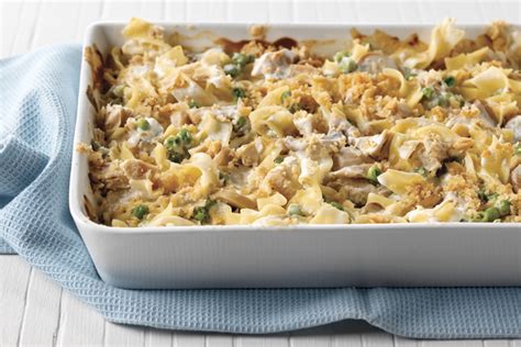 I am often tempted to add peas. Creamy Tuna Noodle Casserole - Kraft Recipes