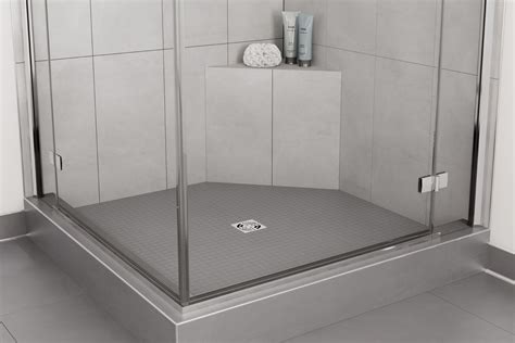 Schluter shower systems require a solid subfloor and in this example we had a 3/4 plywood subfloor. SCHLUTER-CORNER SHOWER SEAT - BJ Floors and Kitchens