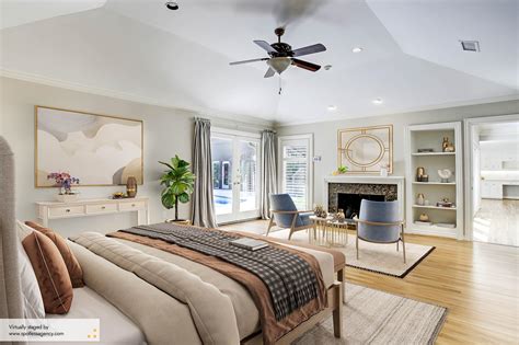 Master Bedroom Virtual Staging Spotless Agency