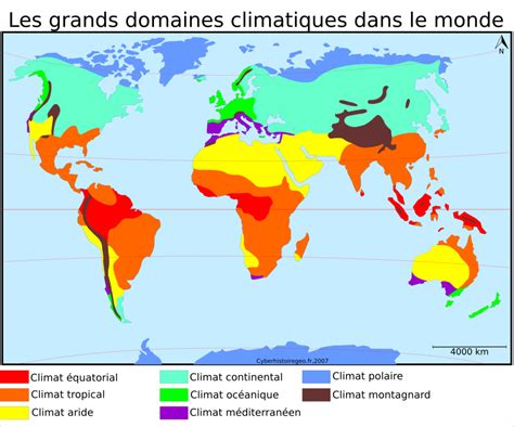 Les Grandes Zones Climatiques Coll Ge Antoine De Saint Exupery