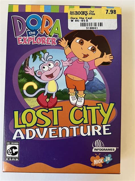 Dora The Explorer Lost City Adventure Pc Game Windowsmac 2002 Cd