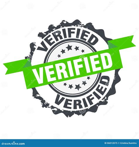 Verified Stampsign Stock Vector Illustration Of Verified 86012075