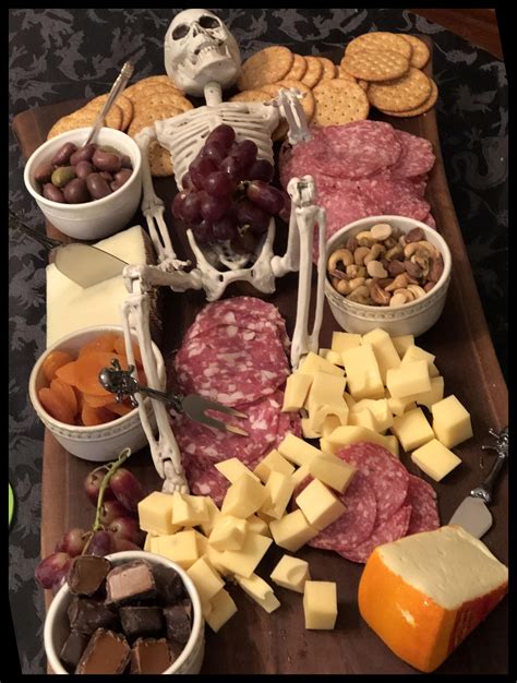 skeleton charcuterie board 41 halloween party ideas for adults theme 2020 halloween food