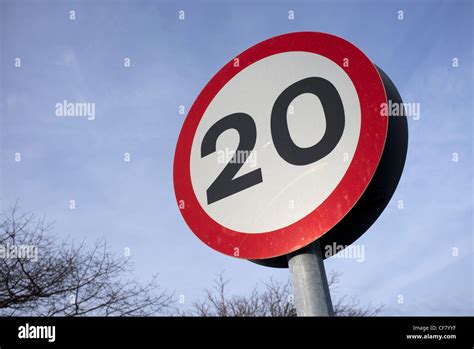20 Mph Speed Limit Sign