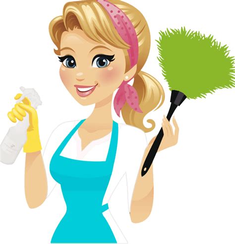 Cleaning Lady Clipart - Png Download - Full Size Clipart (#3351616 png image