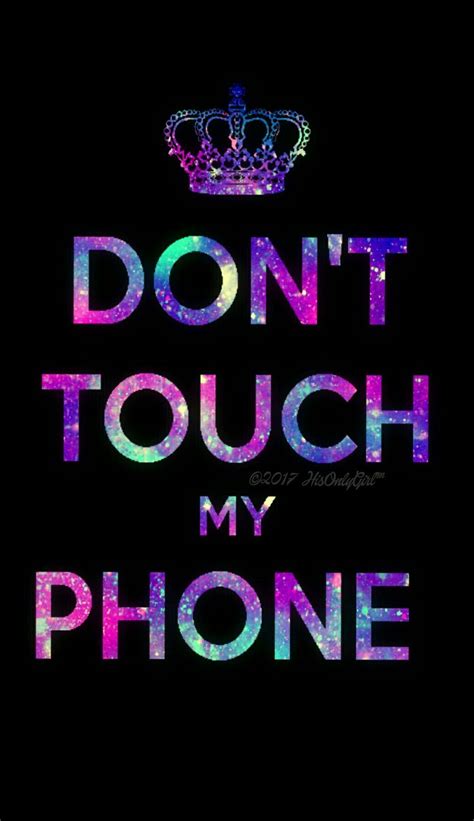 Dont Touch Wallpapers Wallpaper Cave