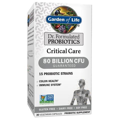 Garden Of Life Dr Formulated Critical Care Probiotics 80 Billion Cfu