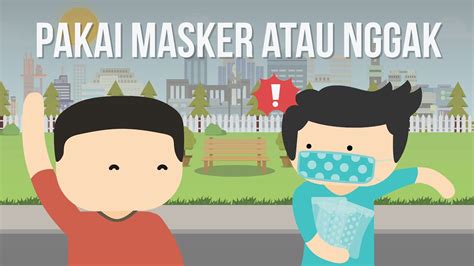 Gambar kartun orang pakai masker. Cara Gambar Orang Pakai Masker Mulut Kartun | Ideku Unik