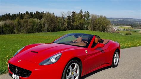 Welcome to the official account of ferrari, italian excellence that makes the world dream. Ferrari California Cabrio@ Switzerland - YouTube