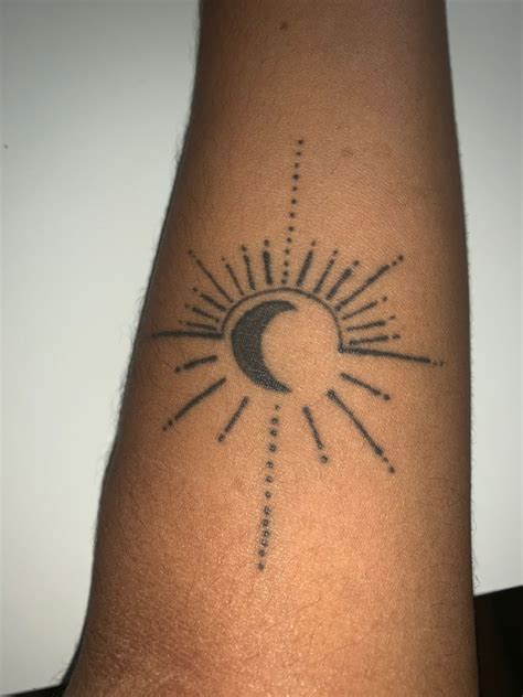 Solar Eclipse Tattoo With Meaning