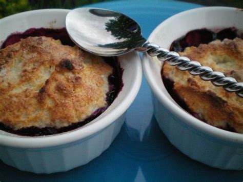 I hope you enjoyed these keto dessert recipes! Blueberry Cobblers for Two - 4 Ww Points | Recipe ...