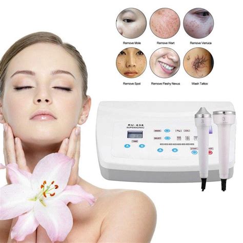 buy 2 types ultrasound skin rejuvenation ultrasonic anti aging facial wrinkle removal spa home