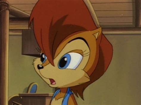 Sally Acorn Sally Acorn Female Cartoon Characters Sonic Heroes