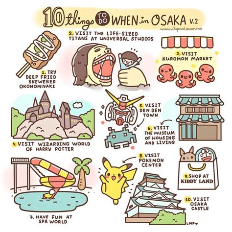 10 Things To Do In Osaka Japan Hand Luggage Only Travel Food And Home Blog Japan Travel