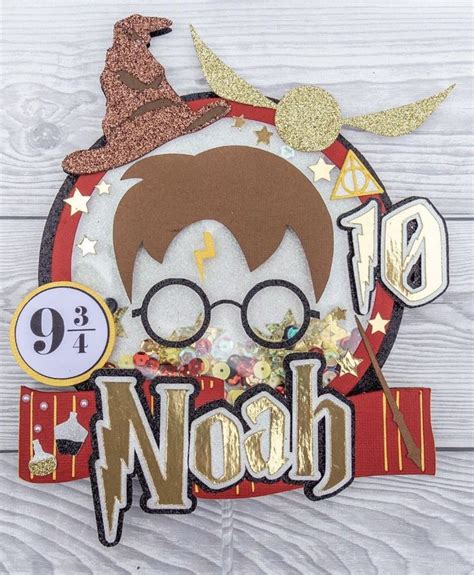 Pin by Edelin D Gomez R on cricut cake toppers in 2021 | Harry potter