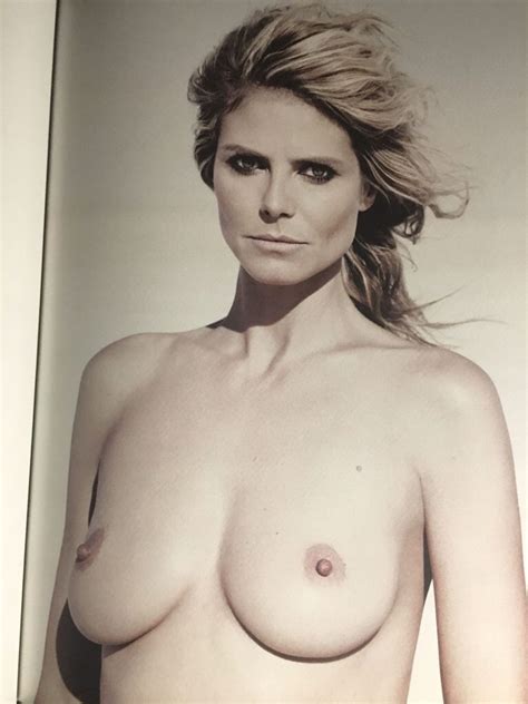Heidi Klum Nude Album Famous Nipple