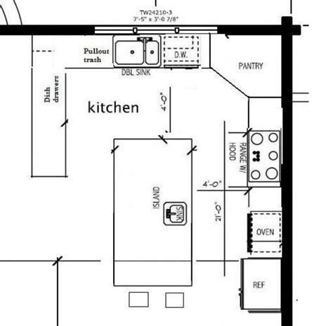 Floor Plans For Small Kitchens Free Flooring Ideas
