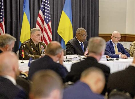 Us Secretary Of Defense Hosts World Leaders For Udcg Kaiserslautern