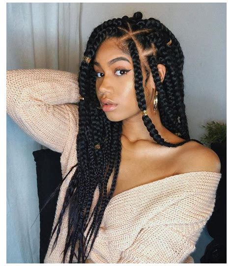 52 Best Box Braids Hairstyles For Natural Hair In 2020 Protective