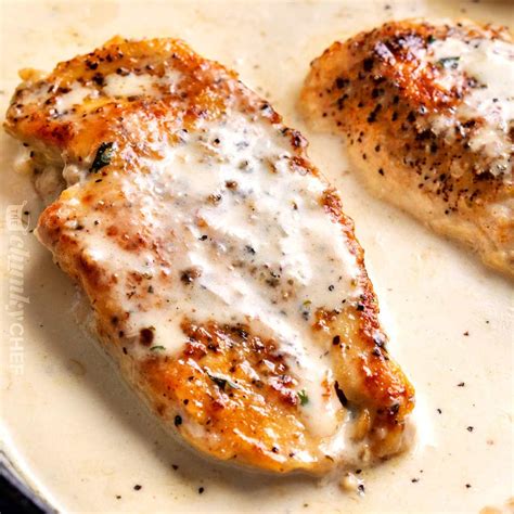 Chicken Thighs With Creamy Mustard Sauce The Chunky Chef