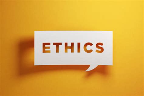Ethics Are A Very Important Subject In A Persons Life