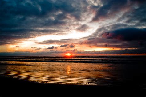 Ocean Shores Wa At Sunset Flickr Photo Sharing