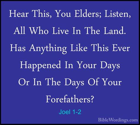 Joel 1 Holy Bible English