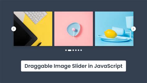 Create A Draggable Image Slider In Html Css Javascript Mobile
