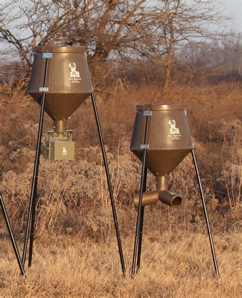 These 200# protein wildlife feeders are the best! 200 lb Feeders - Boss Buck