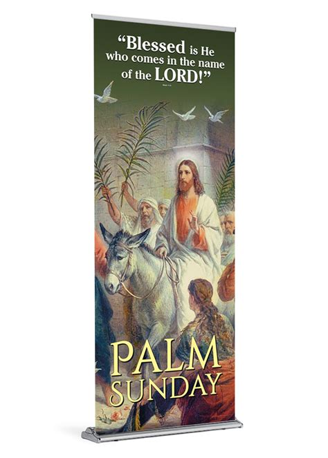 Palm Sunday Banner Diocesan