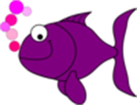 Purple Smiling Goldfish Clip Art At Clker Com Vector Clip Art Online