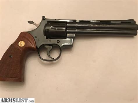 Armslist For Sale Colt Python 6 Blued 98 Finish