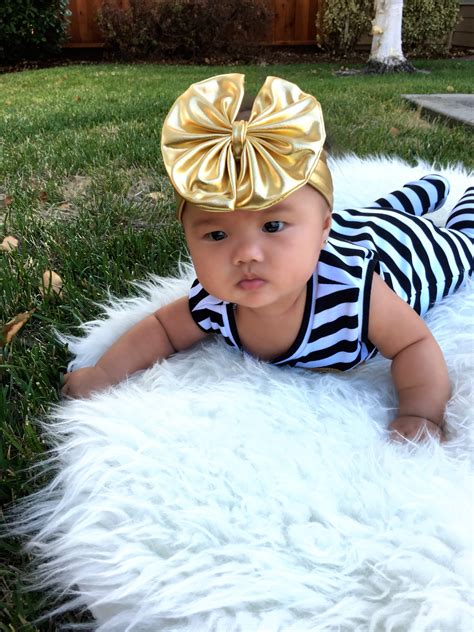 Gold Baby Headband Toddler Headbands