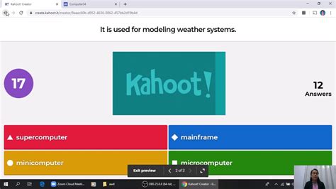 Creating A Kahoot Quiz Youtube