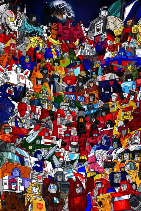 Transformers G1 Art Transformers Masterpiece Transformers Poster