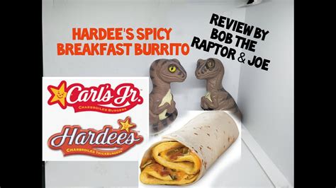 Hardees Carls Jr Breakfast Spicy Burrito Fast Food Drive Thru Review