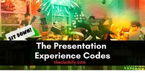 The Presentation Experience Codes Wiki 2022