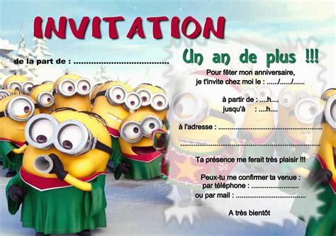 Ii Carte Invitation Anniversaire A Imprimer Gratuite 650 Invitation