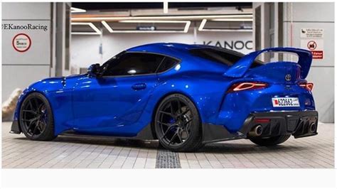 Toyota Gr Supra Trd Hots Up With Mk4 Supra Rear Wing