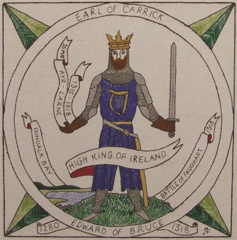 Ie04 The High King Of Ireland Scottish Diaspora Tapestry