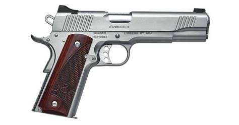 Kimber 1911 Stainless Ii Rosewood Grips For Sale New
