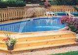 Images of Above Ground Pool Wood Siding